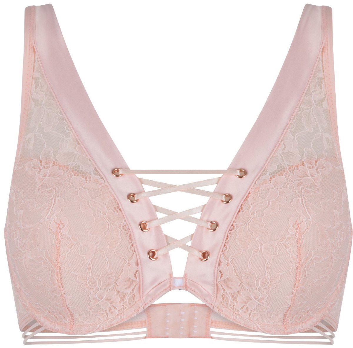 LingaDore 6510TB Triangel BH Voorgevormd Roze