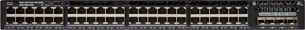 Switch/Cat 3650 48p Data 2x10G IP Svcs