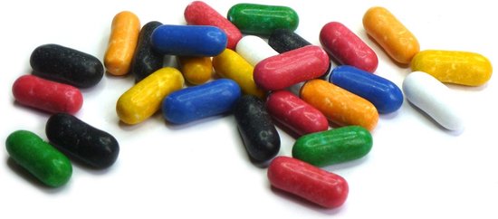 Bâtonnets de couleur bonbon 1 kilo