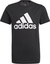 Adidas Jongens Tee junior voetbalshirt zwart