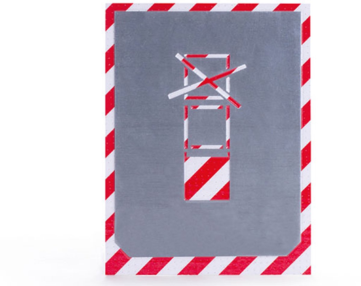 BVG Sjabloon | Stapelgrens in aantal | Aluminium | 100mm