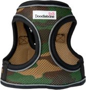 Doodlebone Hondentuigje Snappy 33-41,5 Cm Mesh Legergroen