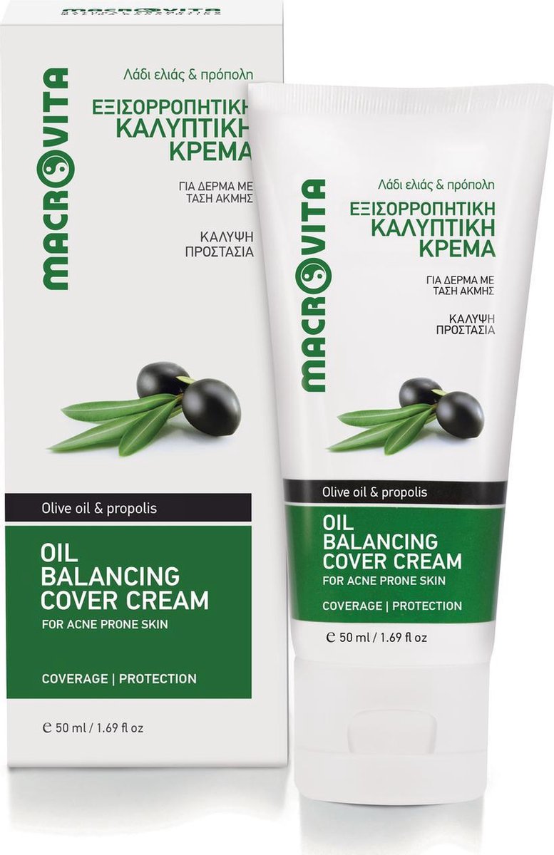 Macrovita Oil Balancing Cover Cream (BB cream) - Acne Camouflerende Crème