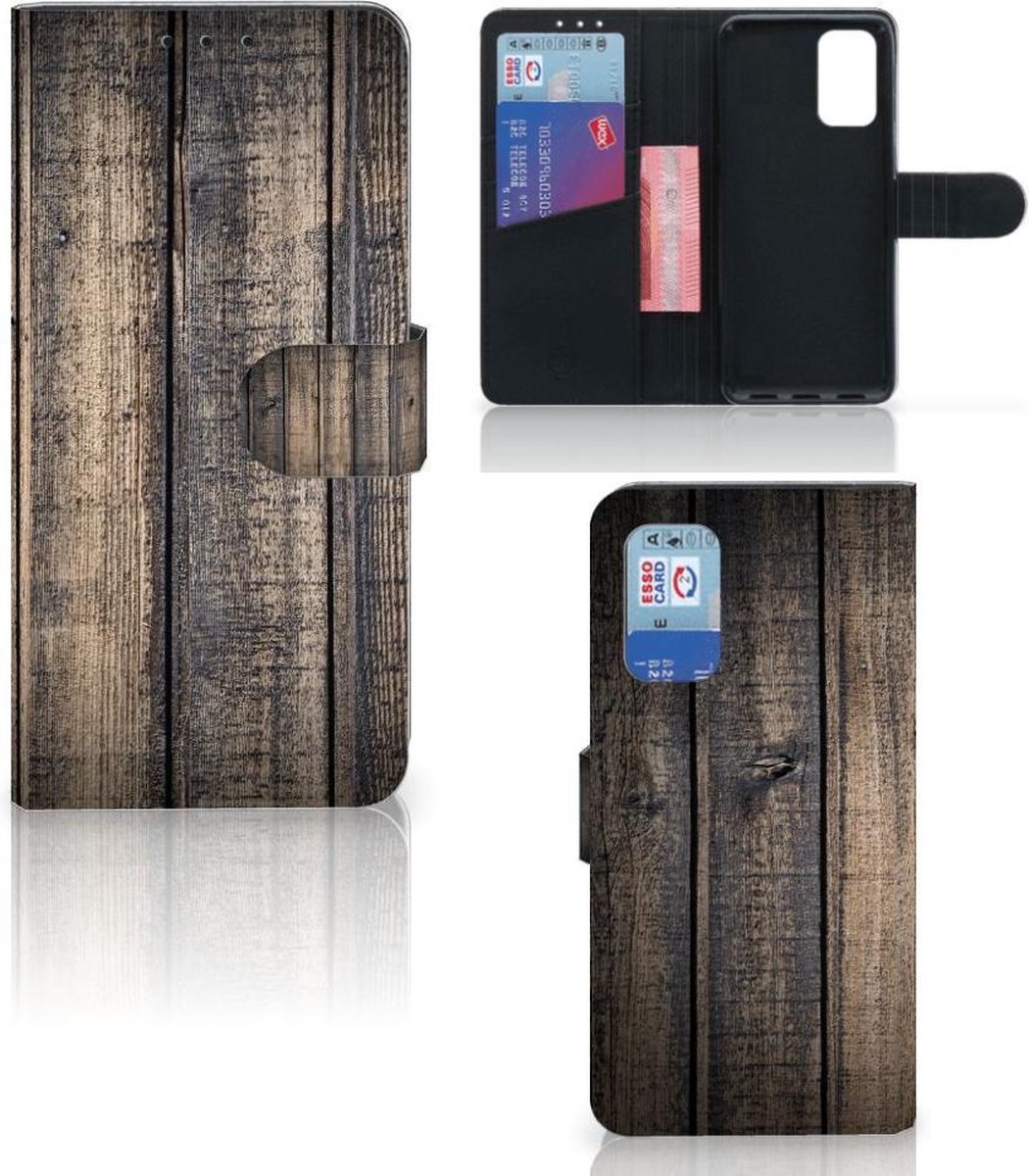Samsung Galaxy A32 4G Book Style Case Steigerhout