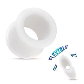 19 mm Double-flared Tunnel soft silicone wit