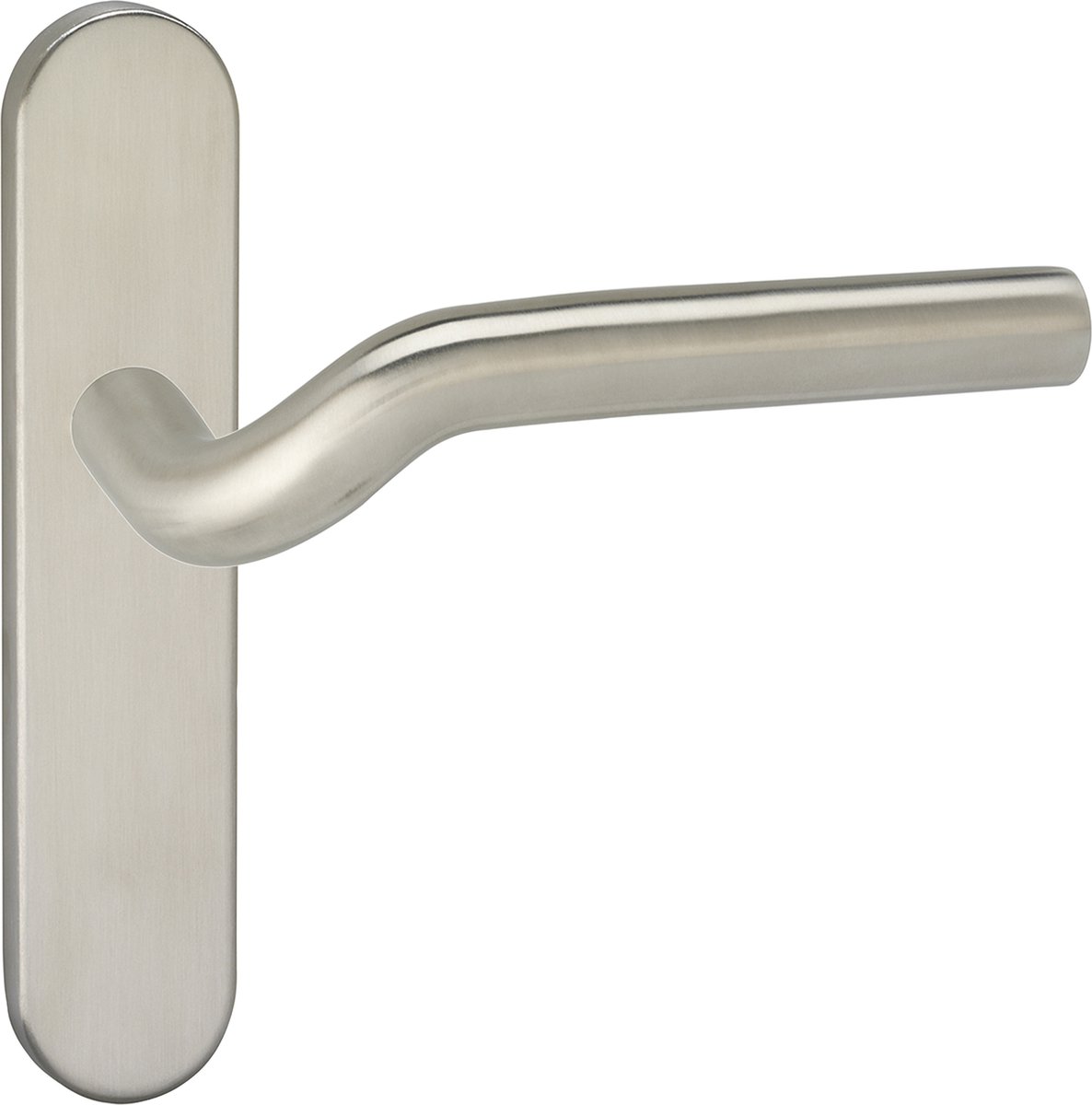 Deurkruk - Impresso Newport - Voor binnen - Ovaal - deurschild - RVS - 2 stuks