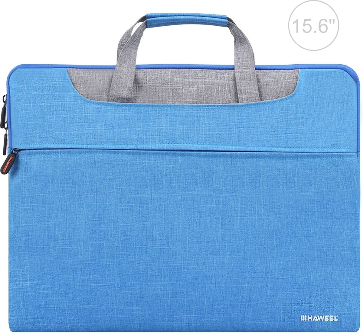 Haweel Oxford Katoen Aktetas Universeel - Laptop 15 inch - Blauw