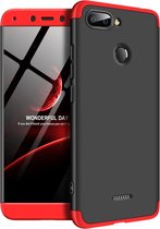 Xiaomi Redmi 6 Hoesje - Mobigear - 360 Serie - Hard Kunststof Backcover - Rood - Hoesje Geschikt Voor Xiaomi Redmi 6