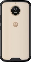 Mobigear Crystal Hardcase voor de Motorola Moto G5S - Transparant / Zwart