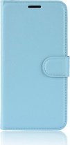 Sony Xperia XZ2 Premium Hoesje - Mobigear - Classic Serie - Kunstlederen Bookcase - Blauw - Hoesje Geschikt Voor Sony Xperia XZ2 Premium