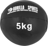 Gorilla Sports Medicijnbal - Medicine Ball - Kunstleer - 5 kg