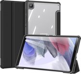 Dux Ducis - Tablet hoes geschikt voor Samsung Galaxy Tab A7 Lite (2021) - Toby Series - Tri-Fold Book Case - Zwart