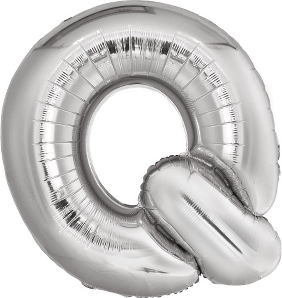 Amscan Letterballon Q Folie 96 Cm Zilver