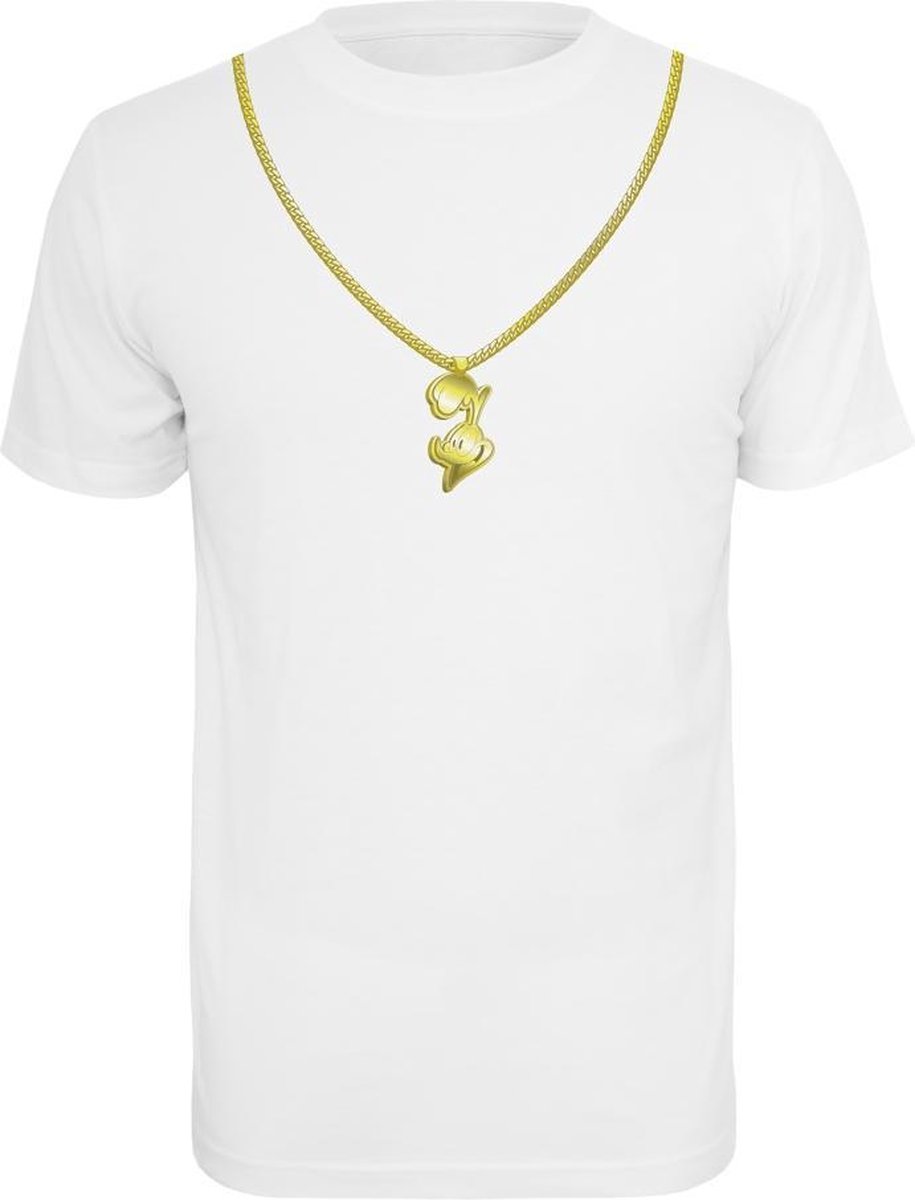 Urban Classics Heren Tshirt -L- Roadrunner Chain Wit
