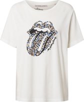 Catwalk Junkie shirt rolling stones ocean Lichtblauw-L (Xl)