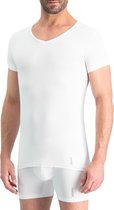 Noshirt Nature Duurzame Heren Ondershirts Reguliere V-hals Wit - maat XL