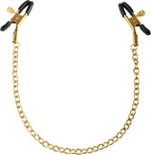 Gold Chain Nipple Clamps - Gold