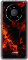 6F hoesje - geschikt voor Huawei P40 Pro -  Transparant TPU Case - Hot Hot Hot #ffffff