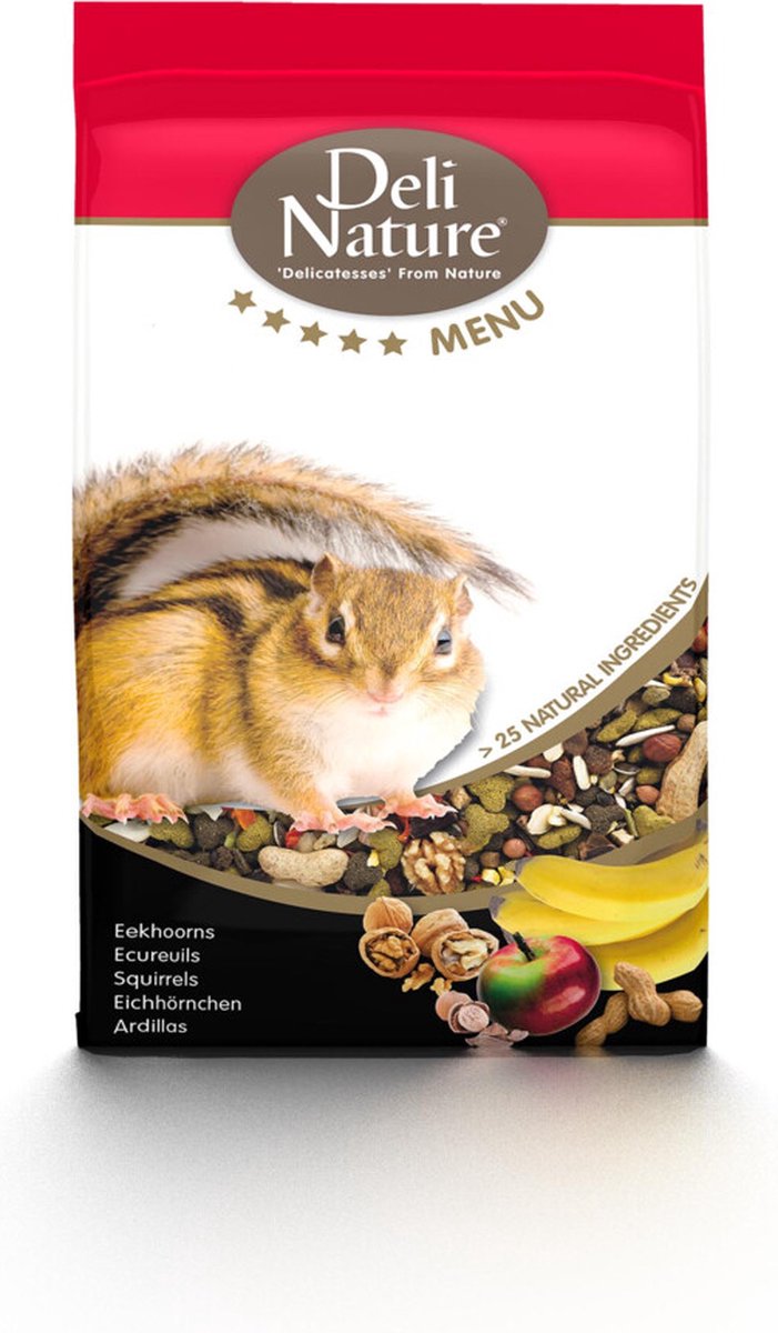 Deli Nature 5 Sterren menu Eekhoorn 750 gr
