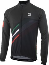 Rogelli Team 2.0 Wielershirt - Fietsshirt Lange Mouwen - Zwart - Maat XL