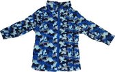 Fleece vest met camouflage print - Multicolor - Polyester - Maat 134 / 140