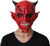 Halloween Party Haunted House Bar Hell Ox Horn Monster Horror Headgear Latex Masker