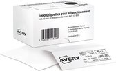 avery adres etiketten 175x45mm wit