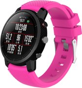 Siliconen Smartwatch bandje - Geschikt voor  Xiaomi Amazfit Pace silicone band - knalroze - Horlogeband / Polsband / Armband