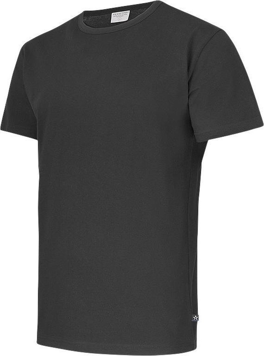 Texstar TS18 Basic T-shirt 5-pack-Zwart-XXL