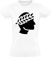 Julius Caesar Dames t-shirt | rome | romeinse rijk | italie | Wit