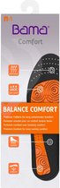 Bama - Balance Comfort Inlegzool - Bruin - Maat 42