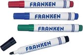 FRANKEN whiteboard marker, lijndikte: 2-6 mm, assorti
