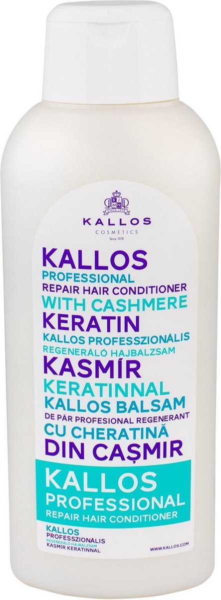 Kallos - Professional Repair Hair Conditioner With Cashmere Keratin - 1000ml