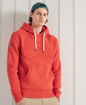 Superdry Hoodie Emboss Oranje - maat XXL