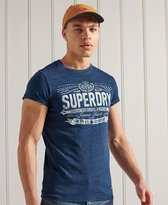 Superdry Heren tshirt Superdry Heren tshirt VINTAGE INDIGO TEE 050620