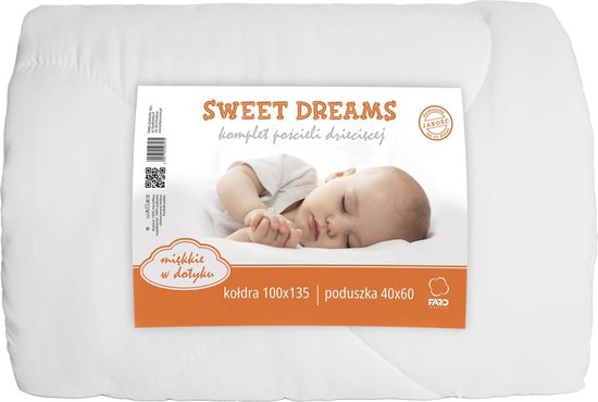 Sweet Dreams BABY dekbed - 100 x 135 cm / 40 x 60 cm - Polyester | bol.com