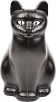 Arrosoir animal en plastique chat / chat noir 3 litres - arrosoir pour enfants - arrosoirs de jardin / arrosoirs pour plantes