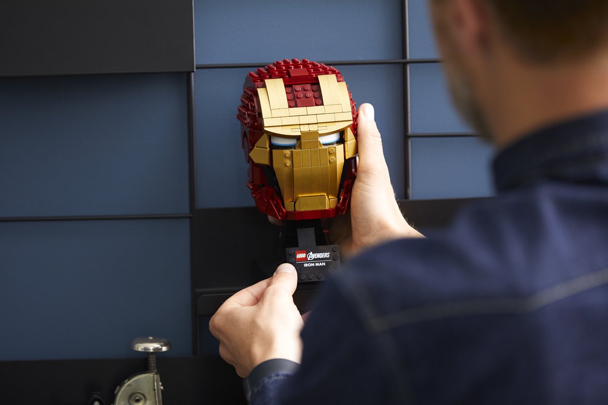 LEGO Marvel Avengers Iron Man helm 76165 — afbeelding 20