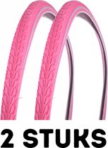 Fietsband - Buitenband - Set van 2 - 28 x 1.75 (47-622) roze