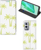 Telefoonhoesje OnePlus 9 Pro Magnet Case Palmtrees
