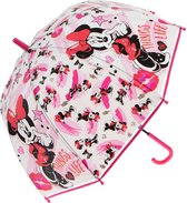 Disney Paraplu Minnie Mouse Meisjes 70 Cm Polyester Roze