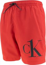 Calvin Klein jongens corner logo zwemshort rood - 164/176