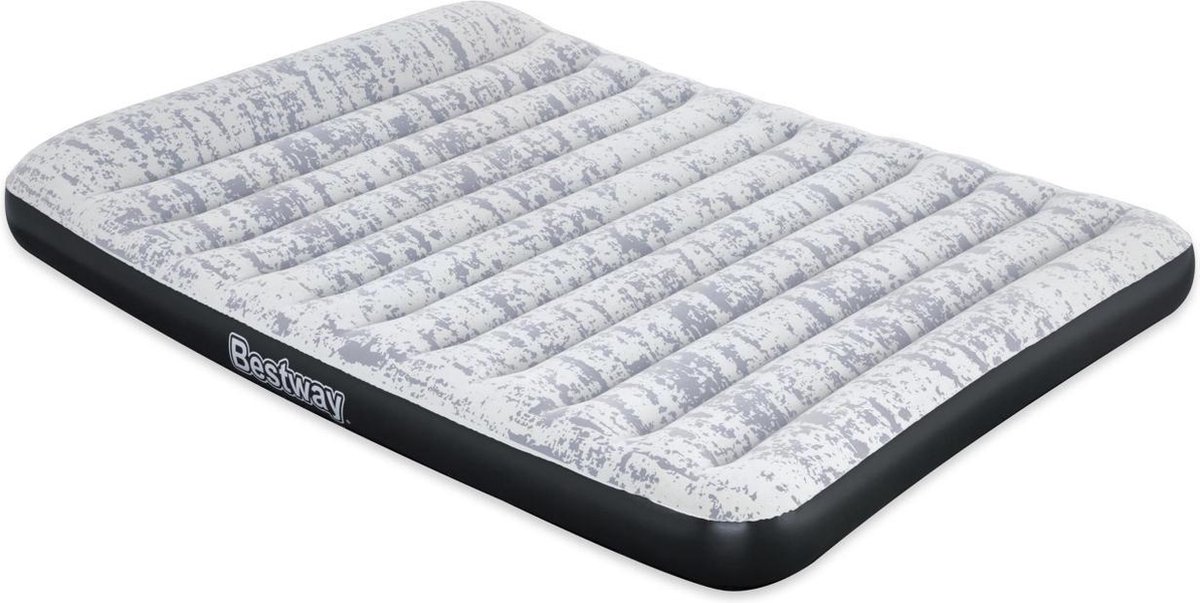 Luchtbed 2-personen 203x152x30cm met geïntegreerde elektrische pomp