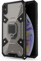 Voor iPhone XS Max Space PC + TPU beschermhoes (zilver)
