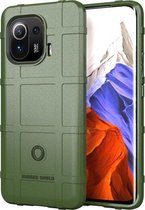 Voor Xiaomi Mi 11 Pro volledige dekking schokbestendig TPU-hoesje (groen)