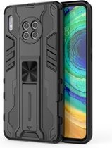 Voor Huawei Mate 30 Supersonic PC + TPU schokbestendige beschermhoes met houder (zwart)