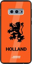 6F hoesje - geschikt voor Samsung Galaxy S10e -  TPU Case - Nederlands Elftal - Holland #ffffff