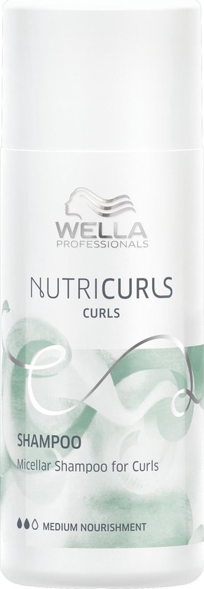 Wella - Nutri Curls Shampoo for Curls Travelsize - 50ml
