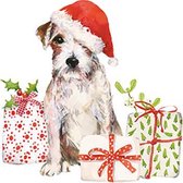 PPD, Christmas Pup papieren servetten