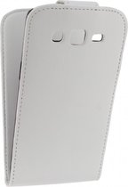 Xccess Leather Flip Case Samsung Galaxy Grand 2 G7105 White